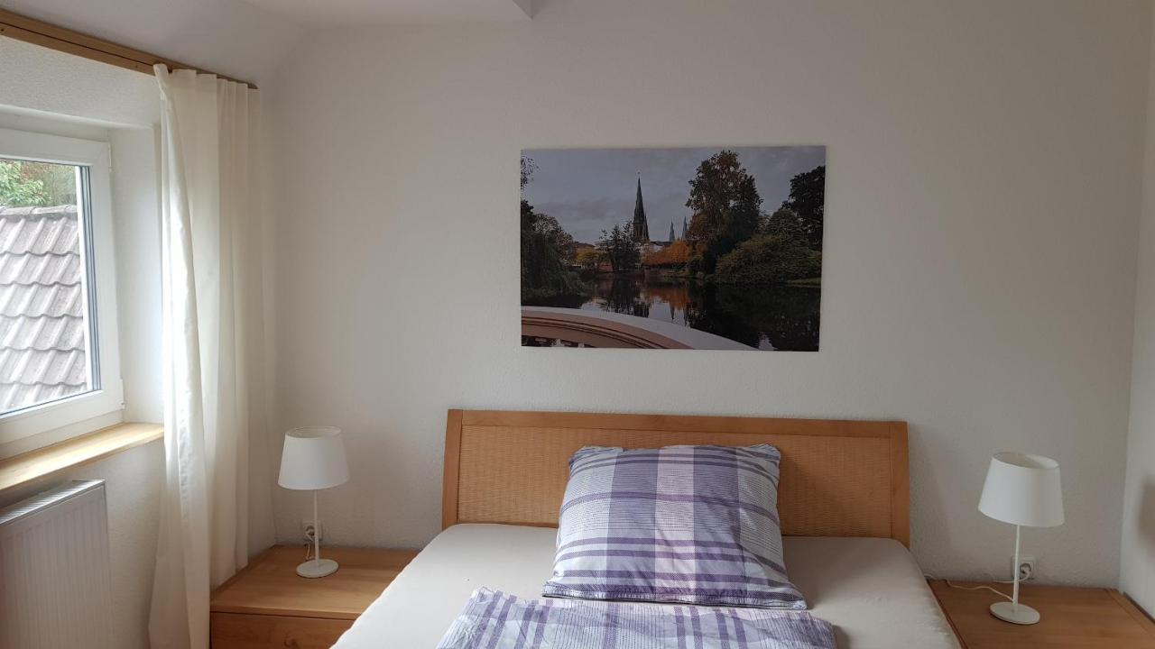 Helle Dhh Mit Ueberdachter Terrasse Apartment Oldenburg Luaran gambar